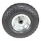 Vestil Pneumatic Wheel 10 In. Diameter x 3-1/2 In. Width 3/4 In. Bearing Black/Silver WHL-PN-10X3.5-3/4 - alternate 2